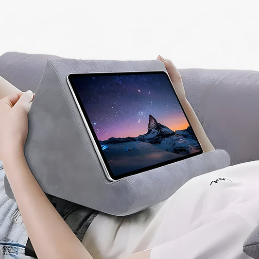 Tablet Pillow Stand Phone and Tablet Holder Cushion Stand for Hands Free Viewing