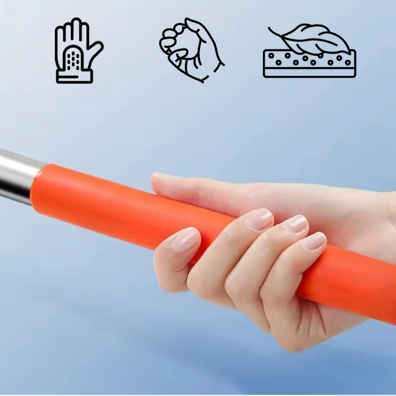Telescopic Car Wash Brush 180 Degree Rotating Head Microfiber Scratch Free Cleaning Tool