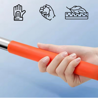 Telescopic Car Wash Brush 180 Degree Rotating Head Microfiber Scratch Free Cleaning Tool