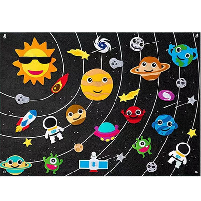 Toddler Felt Board – Creative Educational Felt Play Board for Kids