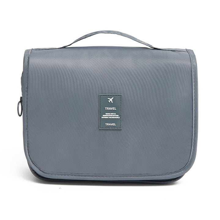 Transparent Hanging Toiletry Bag Travel Makeup Organizer Cosmetic Storage Bag with Hook Waterproof Portable
