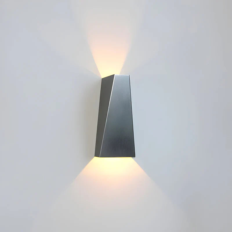 Trapezoid LED Wall Light Up Down Lighting Modern Indoor Wall Lamp