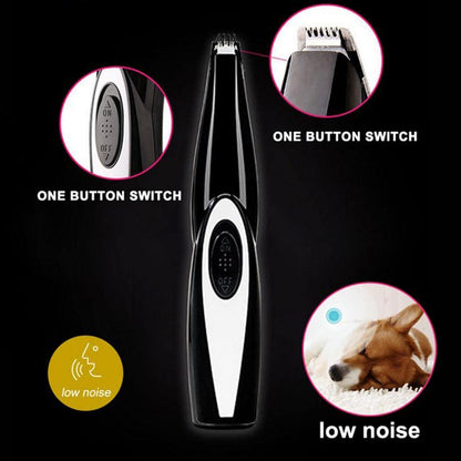 TrimBuddy Pet Trimmer Quiet Cordless Dog and Cat Grooming Tool for Precision Trimming