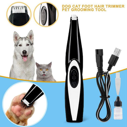 TrimBuddy Pet Trimmer Quiet Cordless Dog and Cat Grooming Tool for Precision Trimming