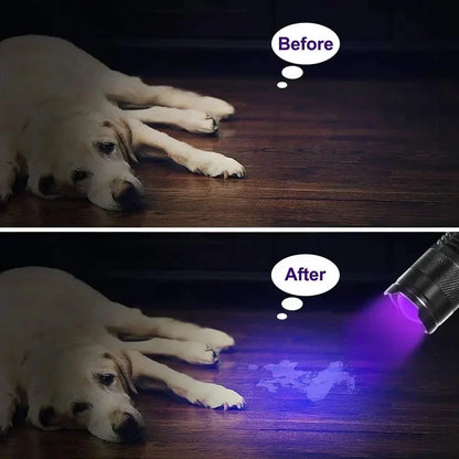 UV LED Flashlight Pet Stain Detection Inspection Tool