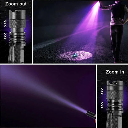 UV LED Flashlight Pet Stain Detection Inspection Tool