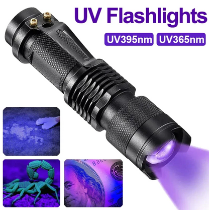 UV LED Flashlight Stain Detection Pet Urine Finder