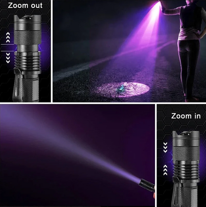 UV LED Flashlight Stain Detection Pet Urine Finder