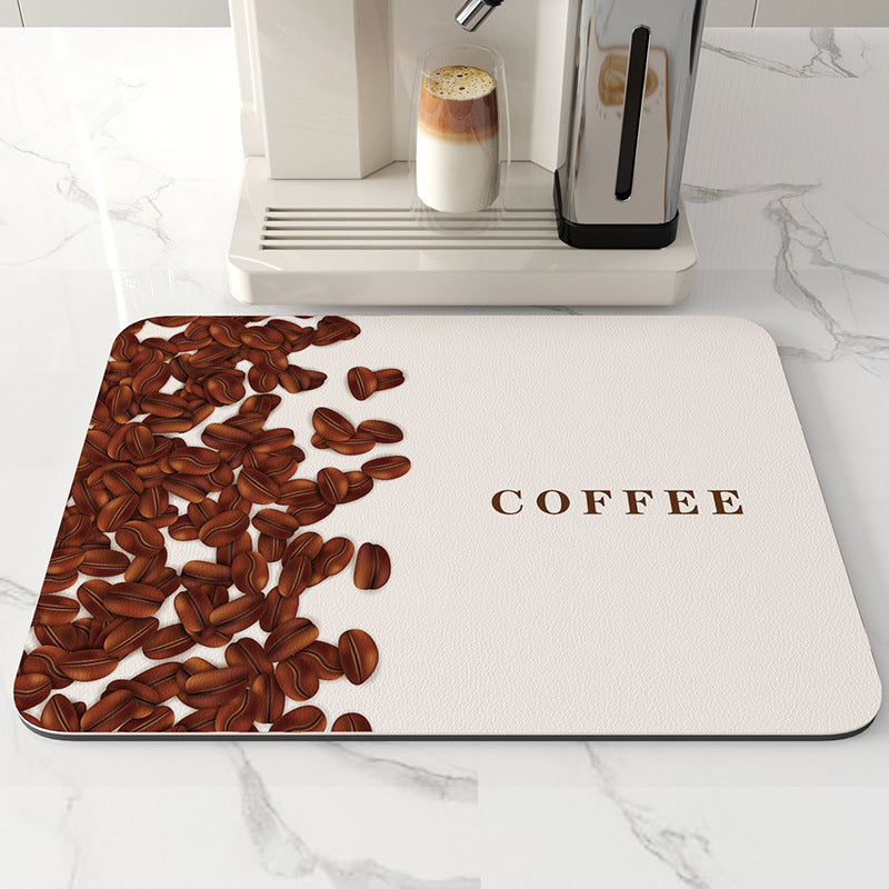 Ultra Absorbent Kitchen Drying Mat Non Slip Sink Counter Dish Drainer Mat