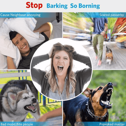 Ultrasonic Anti Bark Dog Training Device Portable Bark Control Tool