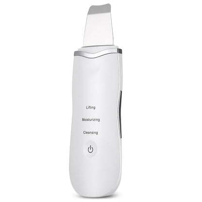 Ultrasonic Facial Skin Scrubber Deep Cleansing Peeling Device Wireless Anti-Wrinkle Skincare Tool