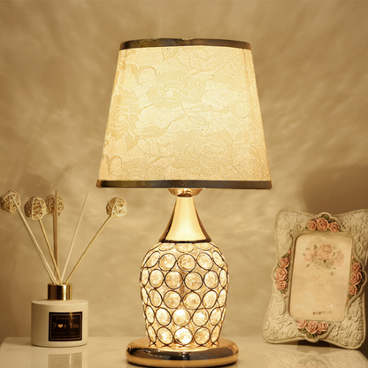 Urn-Shaped Table Lamp Elegant Decorative Bedside Accent Light