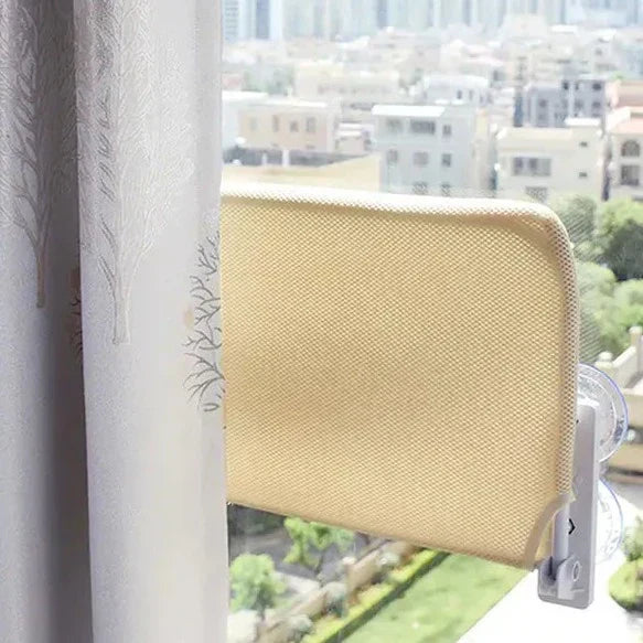 Wall Mounted Cat Hammock Window Bed Pet Window Seat Breathable Mesh Cat Lounger