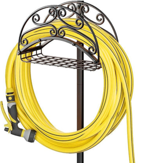 Wall Mounted Removable Garden Hose Holder Outdoor Storage