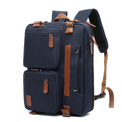 Waterproof Convertible Backpack Shoulder Handbag Adjustable Straps Travel Work Bag