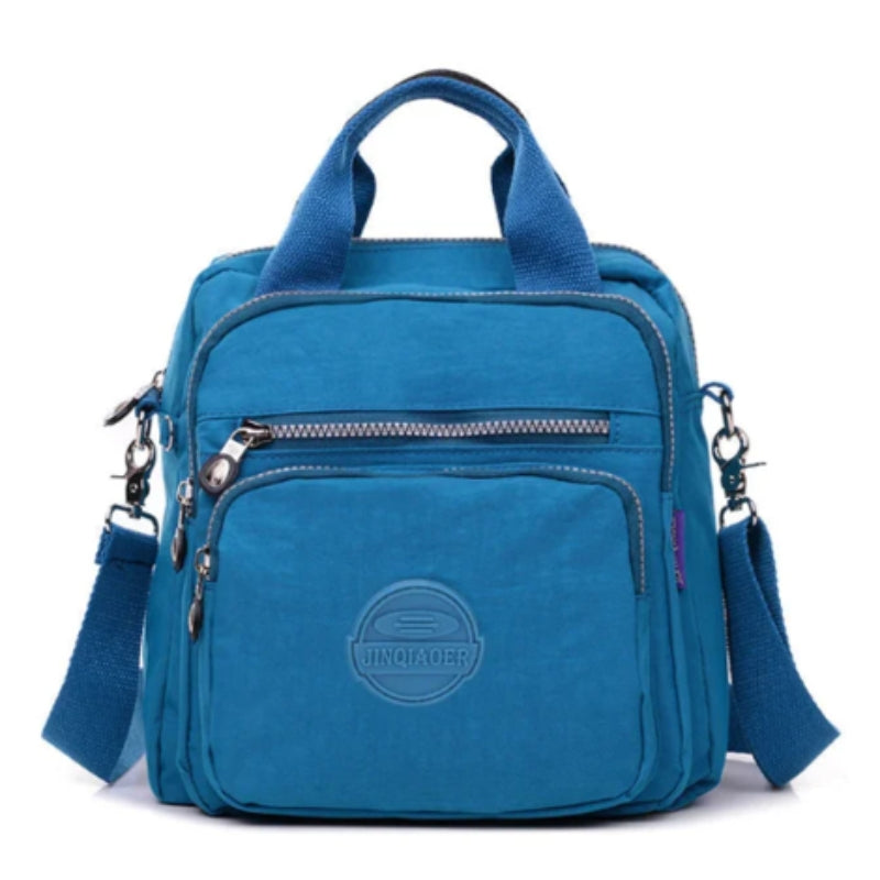 Waterproof Crossbody Shoulder Bag Multi Pocket Everyday Travel Messenger Bag
