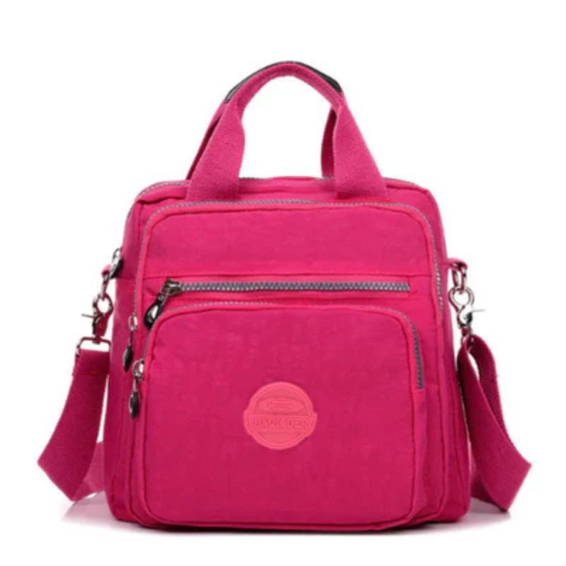 Waterproof Crossbody Shoulder Bag Multi Pocket Everyday Travel Messenger Bag