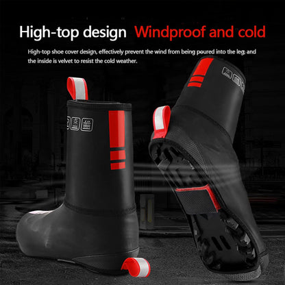 Waterproof Cycling Shoe Covers Windproof Thermal Protection