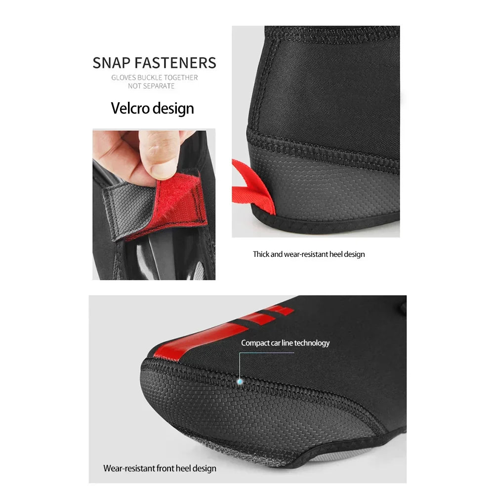 Waterproof Cycling Shoe Covers Windproof Thermal Protection