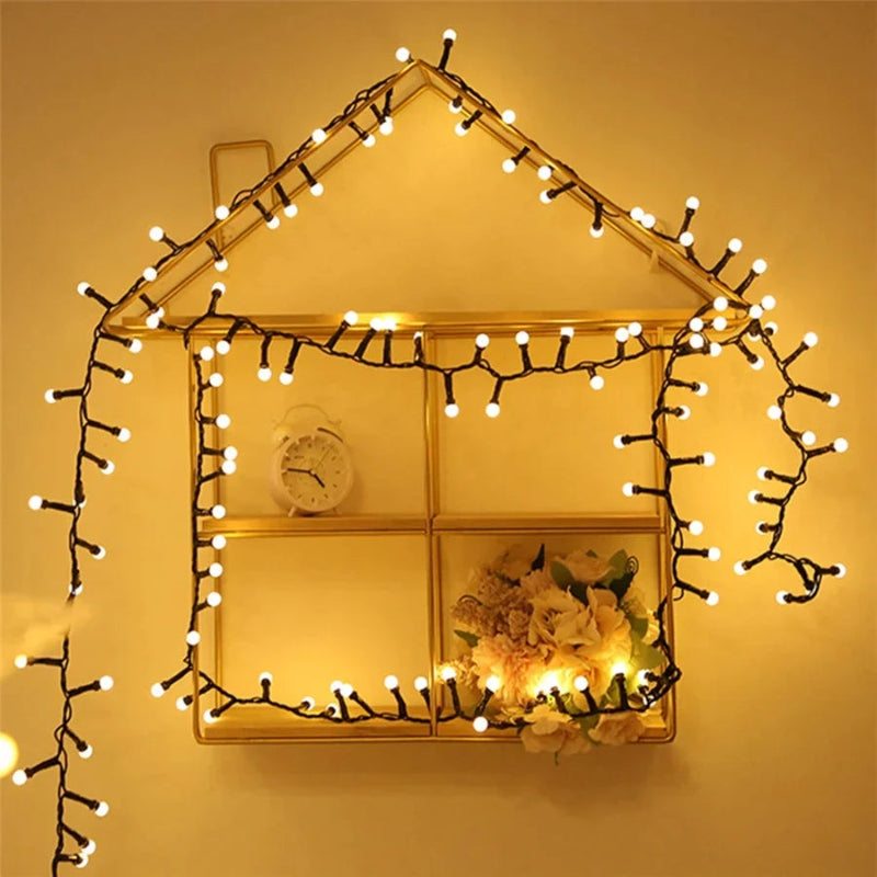Waterproof LED Globe String Lights Outdoor Indoor Decorative Ball Fairy Lights