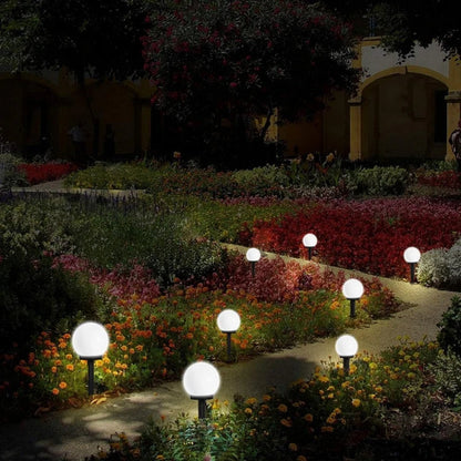 Waterproof Solar LED Garden Stake Lights Outdoor Pathway Landscape Lighting