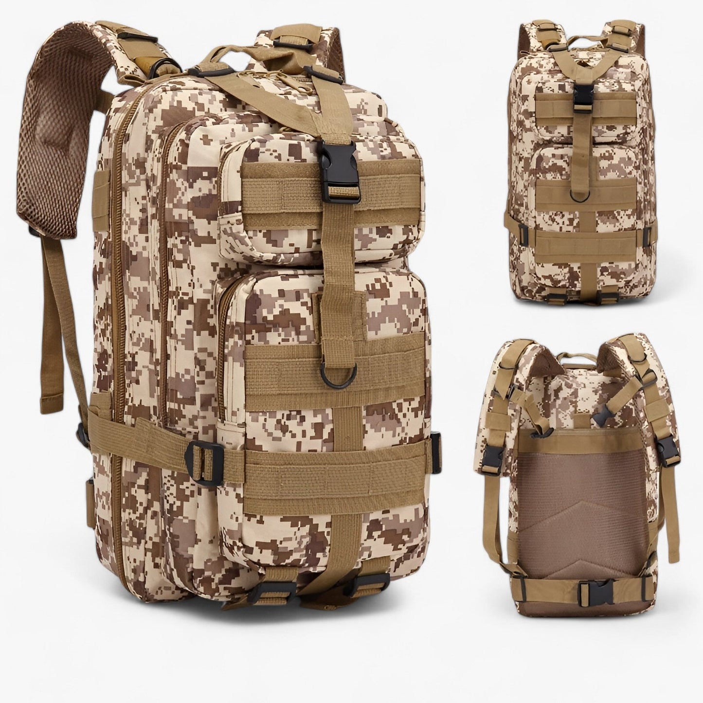 Waterproof Tactical Backpack Large Capacity Outdoor Hiking Camping Travel Military Style Backpack