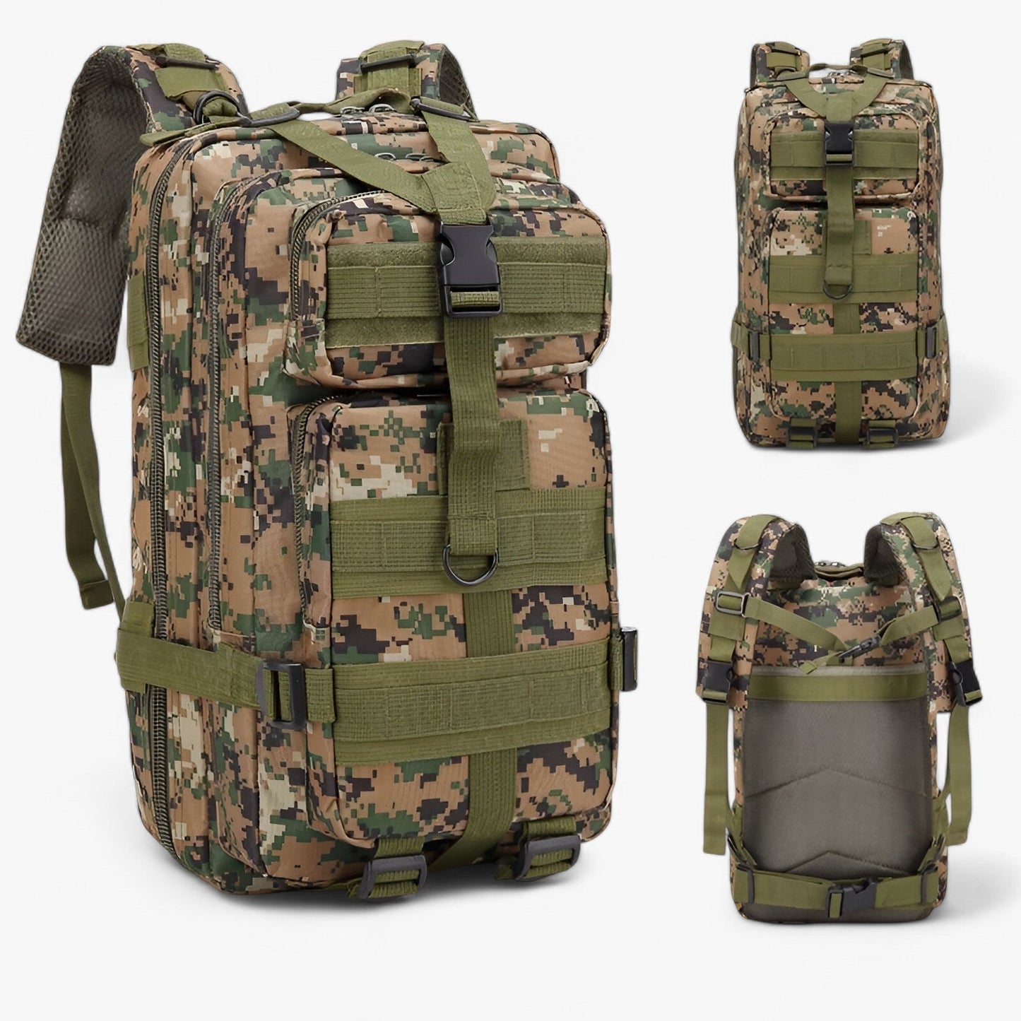 Waterproof Tactical Backpack Large Capacity Outdoor Hiking Camping Travel Military Style Backpack
