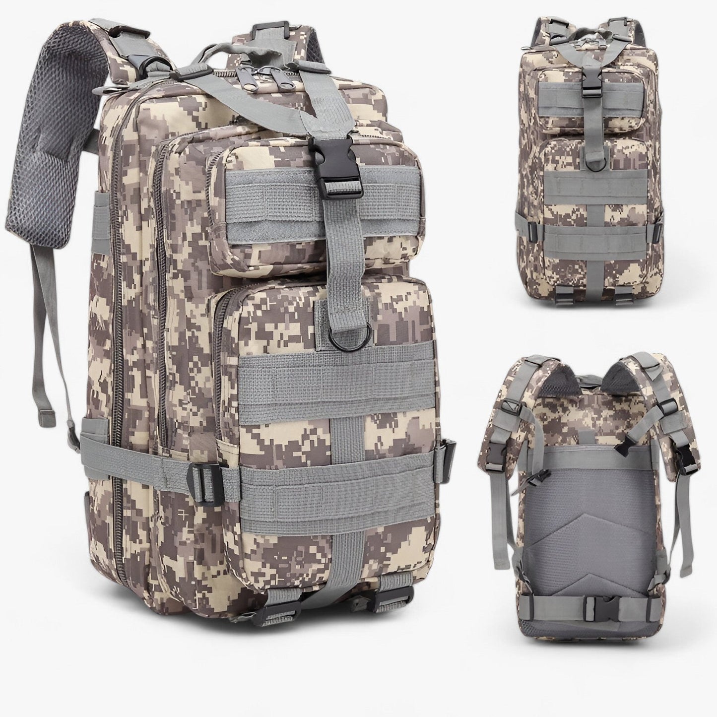 Waterproof Tactical Backpack Large Capacity Outdoor Hiking Camping Travel Military Style Backpack
