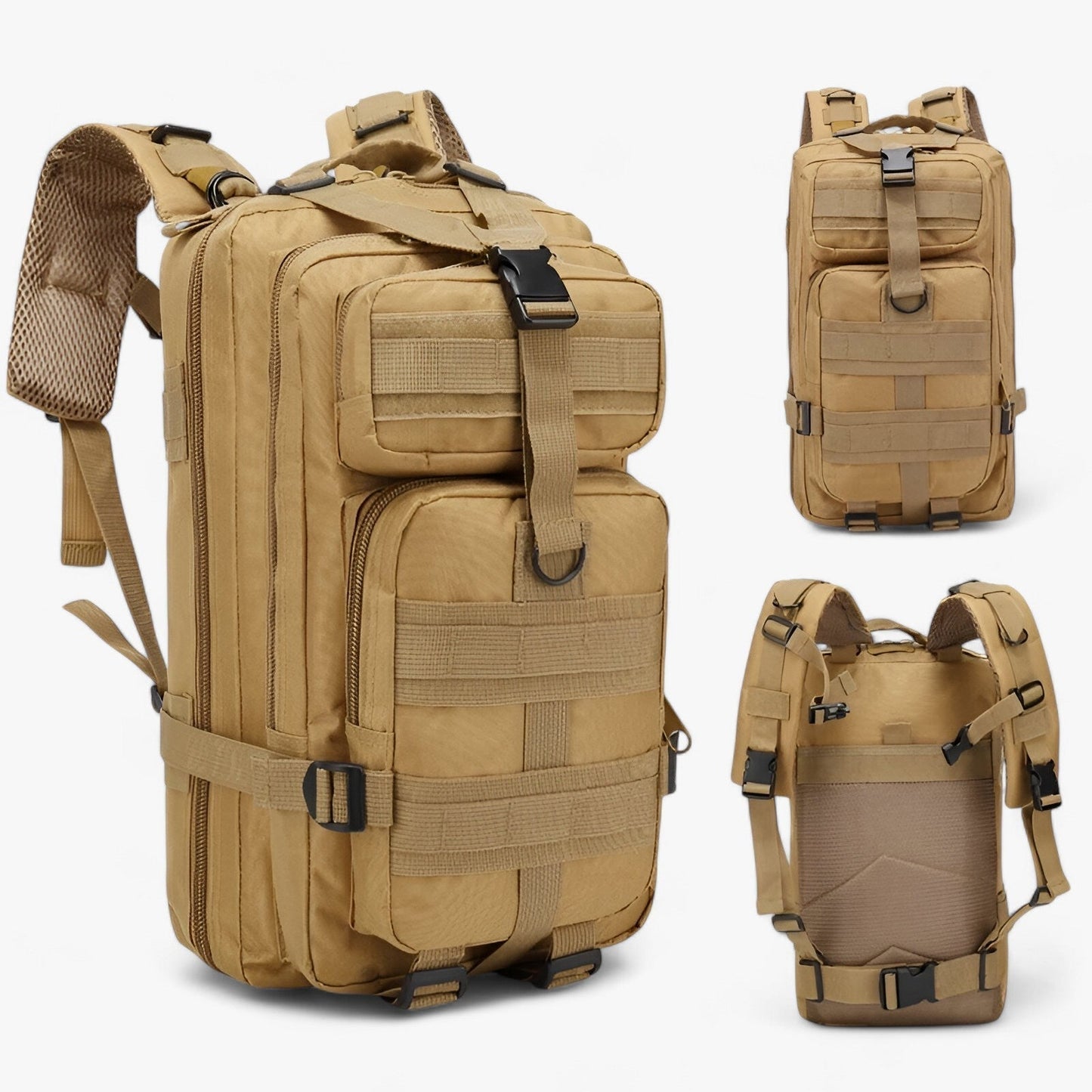 Waterproof Tactical Backpack Large Capacity Outdoor Hiking Camping Travel Military Style Backpack