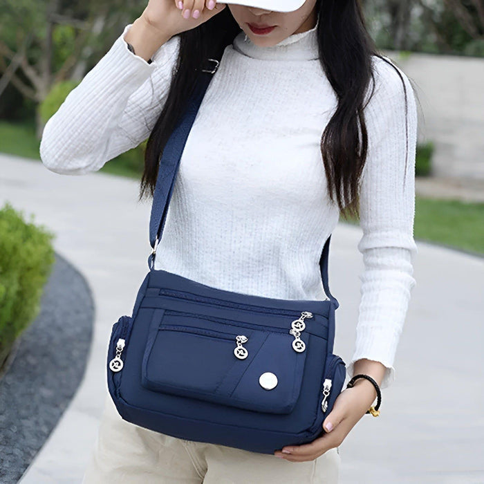 Waterproof Women Crossbody Bag Large Capacity Shoulder Bag with Adjustable Strap for Travel and Daily Use