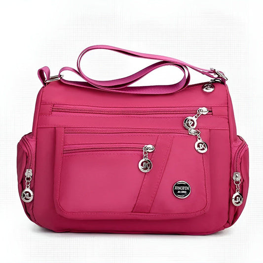 Waterproof Women Crossbody Bag Large Capacity Shoulder Bag with Adjustable Strap for Travel and Daily Use