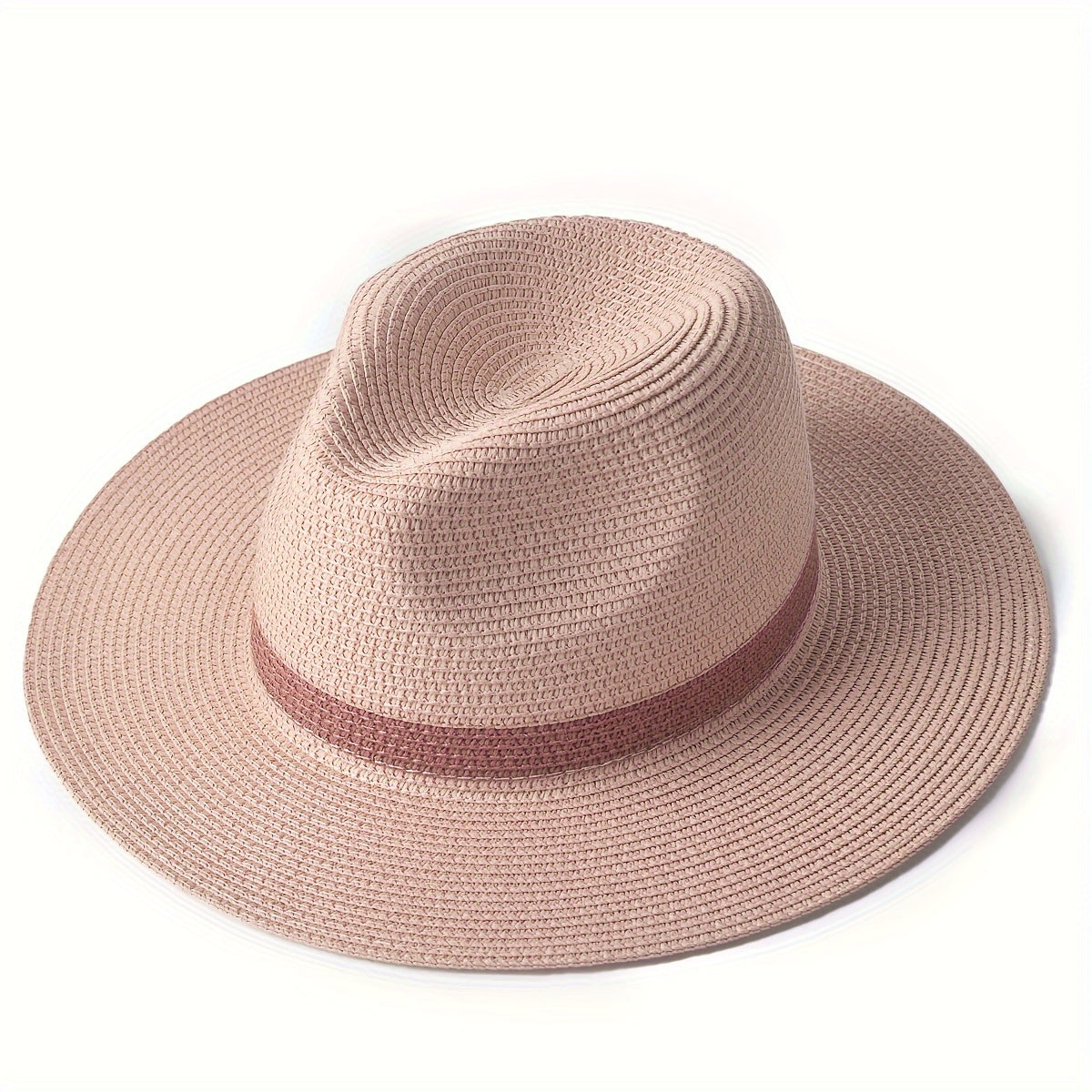 Wide Brim Panama Hat UV Sun Protection Summer Style