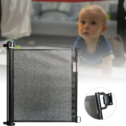 Wide Retractable Baby Safety Gate Indoor Outdoor Child and Pet Barrier