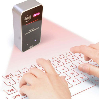 Wireless Laser Projection Keyboard – Compact Virtual Keyboard with Advanced Bluetooth Technology