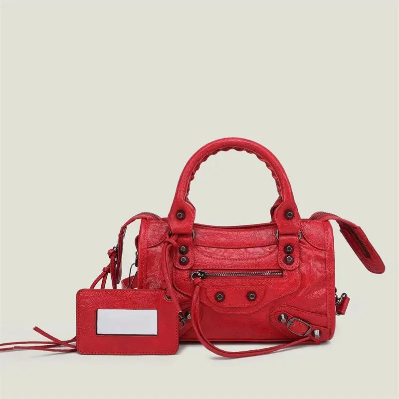 Women Large Capacity Luxury Handbag Adjustable Strap Elegant Shoulder Crossbody Bag