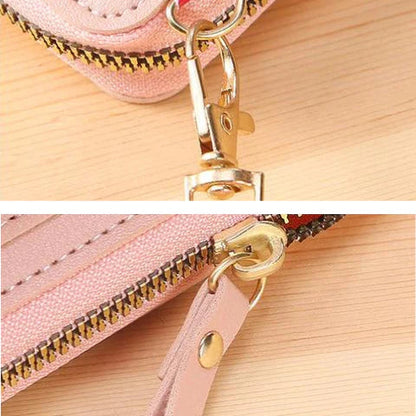 Womens Anti Theft Crossbody Bag RFID Blocking Waterproof Phone Compartment