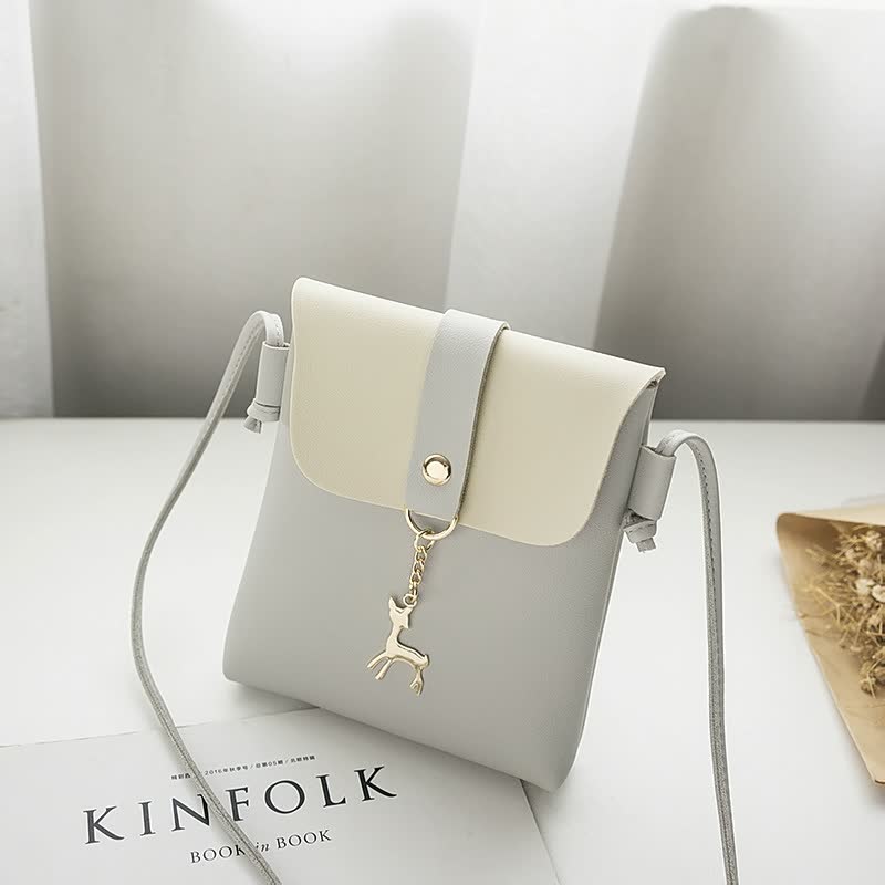 Women's Compact Square Handbag Top Handle Structured Mini Bag Secure Closure
