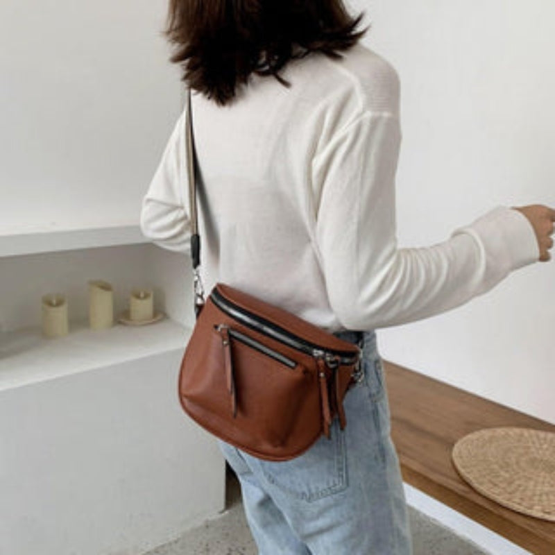 Women’s Crossbody Bag Large Capacity Multi Pocket Shoulder Bag with Adjustable Strap