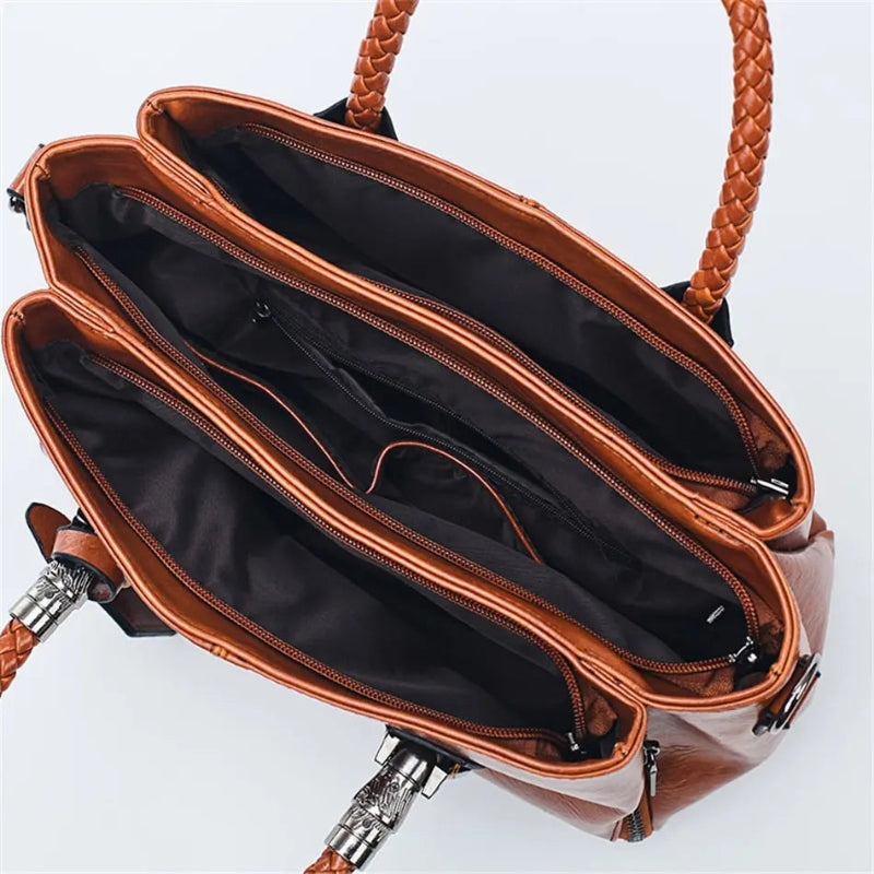Women’s Fashion Handbag Large Capacity Shoulder Bag with Adjustable Strap