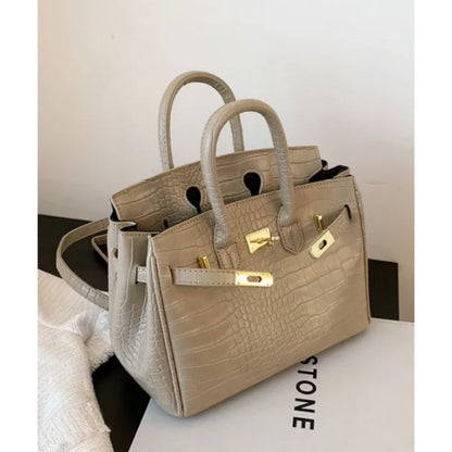Women's Large Capacity Handbag Lightweight Crossbody Shoulder Bag Adjustable Strap