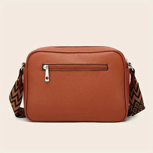 Women's Leather Shoulder Bag Crossbody Handbag Large Capacity Adjustable Strap